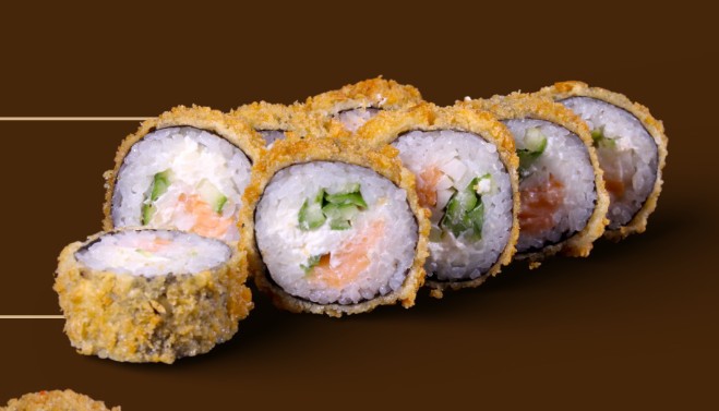 Лосось темпура 4шт