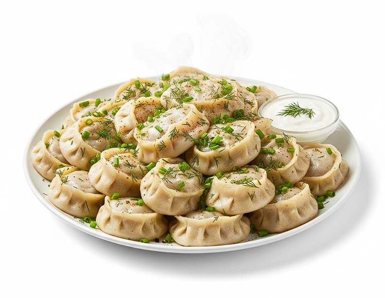 Манты с тыквой