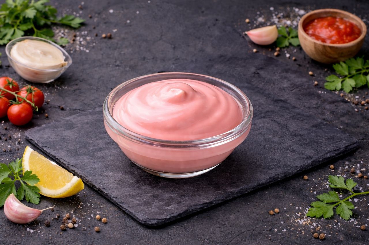 Розовый соус (фаст фуд соус)