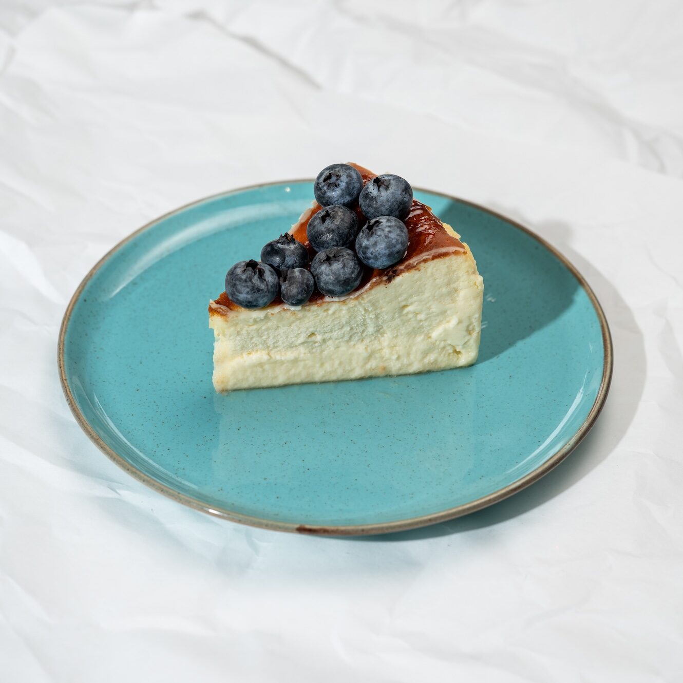 Сан-Себастьян с голубикой