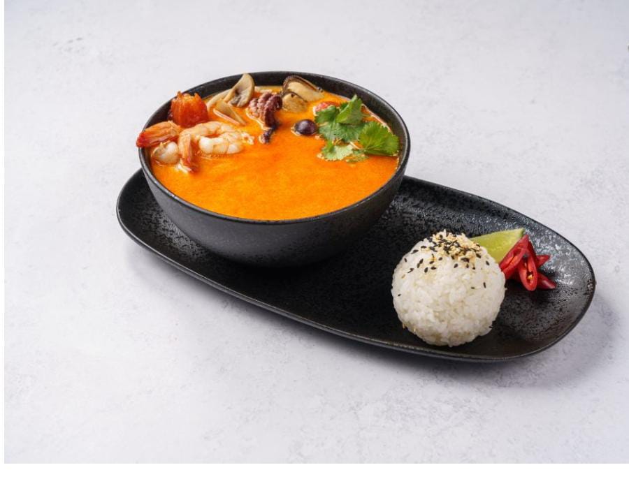 Суп Том Ям с креветкой