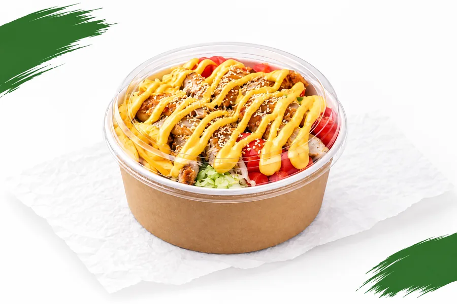 Сырный chicken-fries bowl