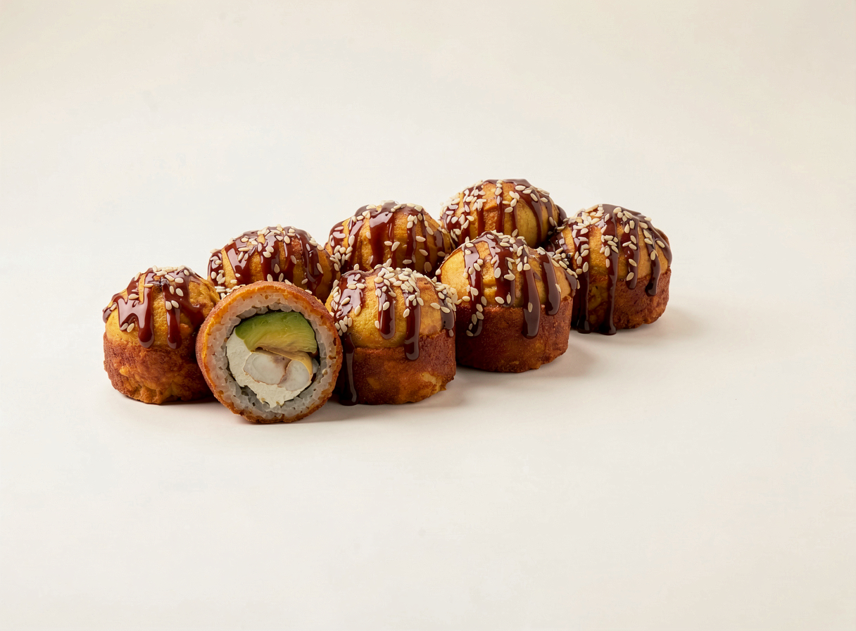 Запечённые с креветкой