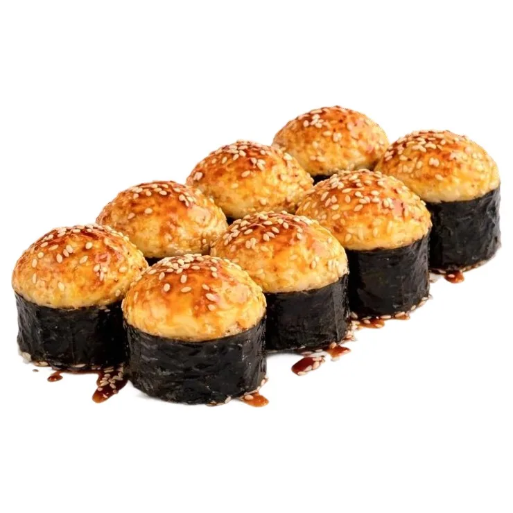 Запечённый с креветкой