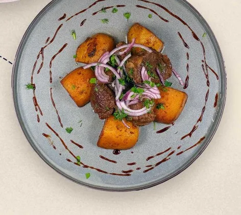 Куурдак из баранины