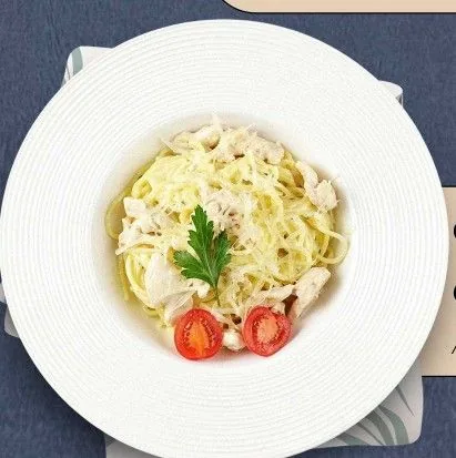 Спагетти с курицей