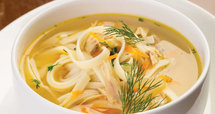 Лапша из курицы