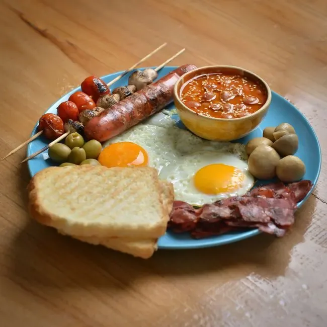Глазунья с Овощами