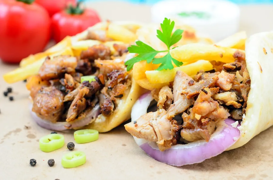 Сырная шаурма
