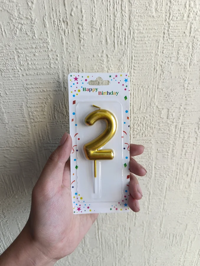 Свечка "2"